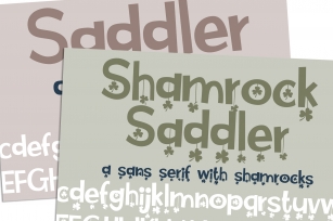 Saddler  Shamrock Saddler Font Download