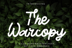 The Warcopy Font Download