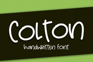 Colton Handwritten Font Download