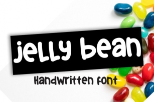 Jelly Bean Handwritten Font Download