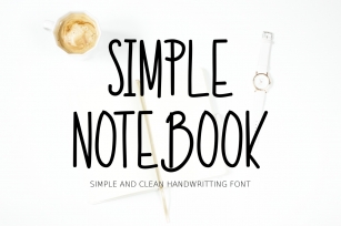 Simple Notebook Font Download