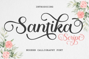 Santika Script Font Download