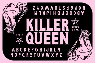 Killer Queen Display Font Download
