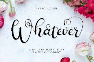 Whatever Font Download