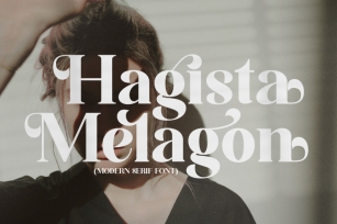 Hagista Melagon Typeface Font Download