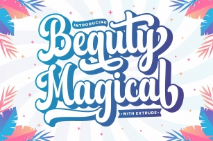 Beauty Magical Font Download