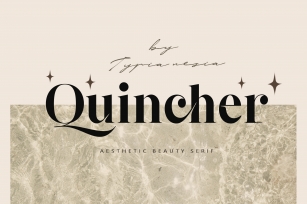 Quincher Font Download