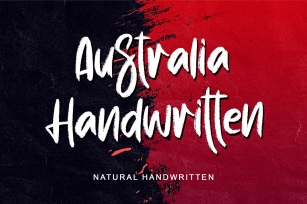 Australia Handwritten Font Download