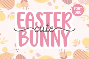 Cute Easter Bunny Font Download