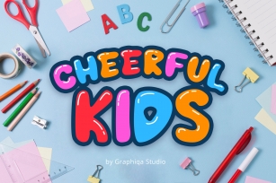 Cheerful Kids Font Download