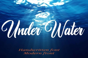 Under Water Font Download