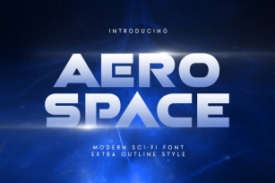Aerospace - Modern Sci-fi Font Font Download