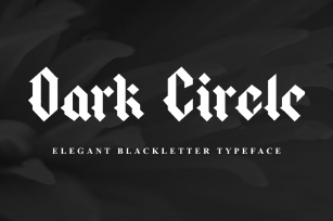 Dark Circle Font Download