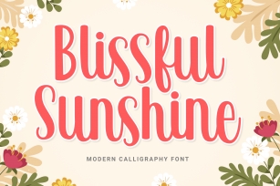 Blissful Sunshine Font Download