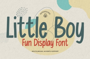 Little Boy - Fun Display Font Font Download