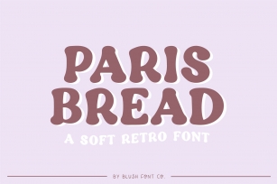 PARIS BREAD Modern Display Font Download