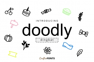 Doodly Doodle Dingbat Font Download