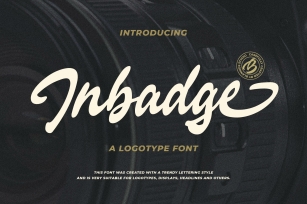 Inbadge a Branding Logotype Font Download
