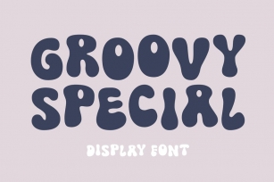 Groovy Special - Display Font Font Download