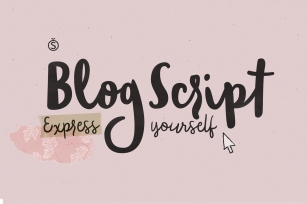 Blog Script Font Download
