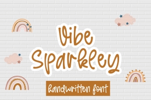 Vibe Sparkley Font Download