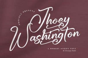Jhoey Washington Font Download