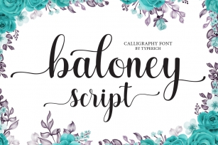 Baloney Script Font Download