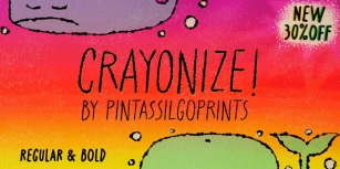 Crayonize Font Download