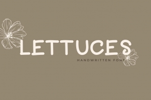 Lettuces Font Download