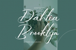 Dahlia Brooklyn Font Download