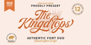 Kingdrops Scrip Font Download