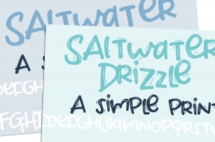ZP Saltwater Font Download