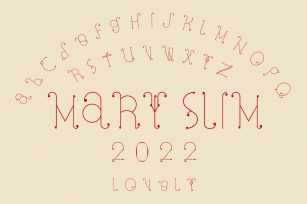 Mary Slim Font Download