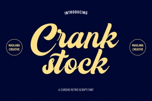 Crankstock Font Download