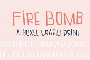 PN Fire Bomb Font Download