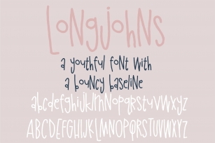 PN Longjohns Font Download