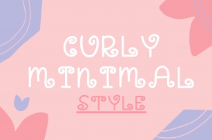 Curly Minimal Style Font Download