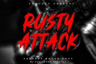 Rusty Attack Font Download