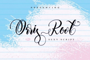Orris Root Font Download