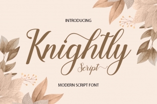 Knightly Script Font Download