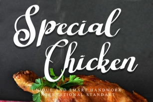Special Chicken Font Download