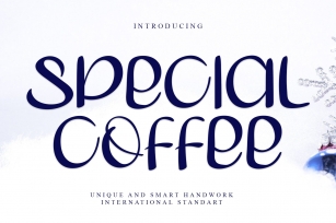 Special Coffee Font Download