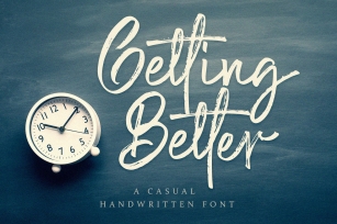 Getting Better Font Download