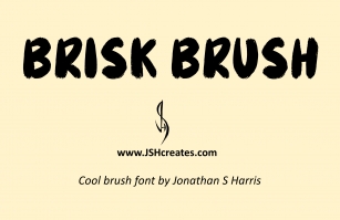Brisk Brush Font Download