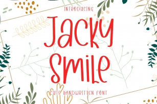 Jacky Smile Font Download