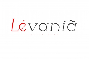 Levania Font Download