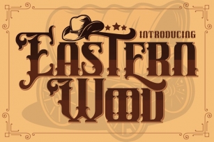 Eastern Wood Font Download