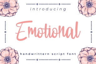 Emotional Script Font Download