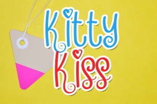 Kitty Kiss Font Download