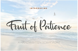 Fruit of Patience Font Download